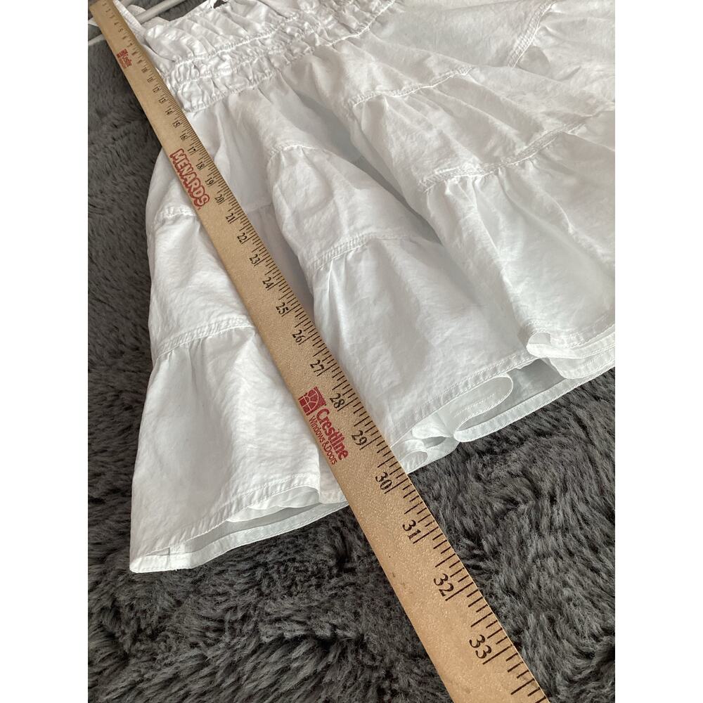 Aritzia Sunday Best Women's Martine Admiral Poplin Mini Dress Bohemian White 2XS - Picture 12 of 16